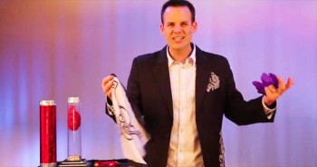 David transforms beautiful silk scarves as easily as he weaves an irresistible narrative of our need for a savior