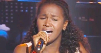 This Young Lady Has One AMAZING Voice. Wait ‘Til 1:12 For The Really Good Stuff!