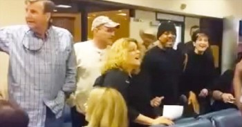 While in the Atlanta airport, this talented group sang the gospel without reservation. This is amazing!