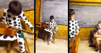 Little Felix is truly talented. Your heart will be a melty mess after you hear his rendition of the blues. WOW!