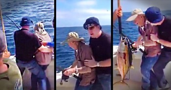 My Heart Skipped A Beat Watching This Father And Son – What A Perfect CATCH!