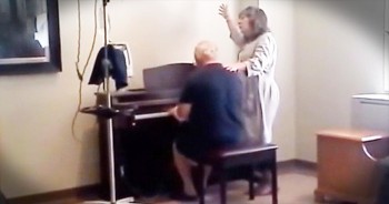 Pat did not have much longer to live, so he knew he wanted to do something extra special for his last performance. With family gathered around, this man delivers a chilling piano hymn that is still with me. 