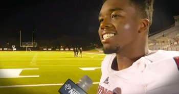 Apollos Hester just scored a major victory against a rival football team, but it’s his post-game interview that will stop you in your tracks.  His positive attitude and words of encouragement will stay with you long after the interview’s over.