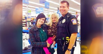 When Alexis was stopped for an unsecured car seat, she just knew she would be getting a ticket. But once she told the police officer that she had recently fallen on hard times, he did something that’s getting national attention. This is truly above and beyond the call of duty.