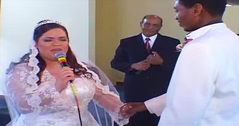 When This Bride Started Singing 'The Prayer' To Her New Husband, I Completely LOST It! So Many Tears!