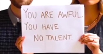 These inspiring children just showed us how hateful words can truly be. But what they do NEXT, had me smiling through the tears. WOW!