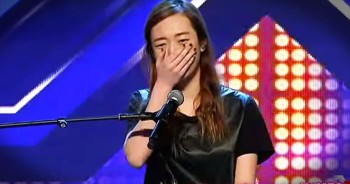 When Julia stepped out on stage, the pressure almost got the best of her. But you’ll be cheering with delight when you see what she did NEXT! WOW!