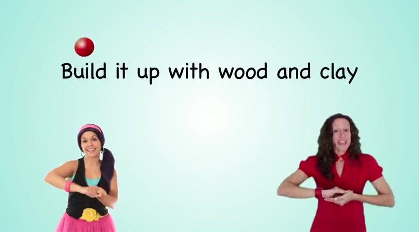 London Bridge is Falling Down with Lyrics - Nursery Rhymes - Kids' Videos