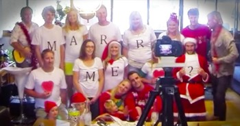 She thought it was just another Christmas photo, until she went and looked at the picture! What an amazing holiday surprise!