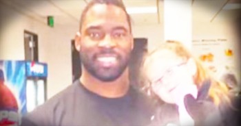 Avery was born with what they consider half a heart. In her short time, she’s had over 14 procedures and countless hospital visits. When members of the Oakland Raiders heard about young Avery, they flew her out for a special holiday surprise. But one player went above and beyond and gave Avery a gift that touched me to the core.