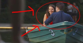 Angelo knew that his girlfriend loved the film ‘The Notebook.’ So when it came time to propose, he knew exactly what to do. What an incredible surprise that Chiara will be sure to remember for the rest of her life! Wishing you all the best!