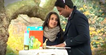 Menai works as a children’s doctor and absolutely loves kids. So when boyfriend Krishen decided to propose, he knew exactly what to include. After creating his own children’s book, based on their relationship, Krishen gave Menai a completely unexpected surprise.