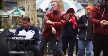 Stuart Edge is on a mission to brighten people’s day. And when he hits the streets of New York City, it had everyone giggling. What a great way to spread some JOY!