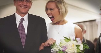 Their busy lives made planning a wedding near impossible. So after months of fruitless labor, this groom decided to give his fiancée an epic surprise. And the bride’s emotional reaction confirmed that this was the perfect way to start their life together. So sweet!