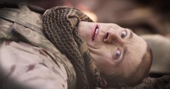 This veteran is experiencing something many of us cannot imagine. But WHO helps him through his pain of PTSD will completely touch your heart. Let’s remember to say a prayer for these men and THEIR heroes. 