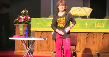 Your body is a temple, right? Well, as this short video shows, even the temple is subject to temptation as we see when a woman out for a run starts arguing with a box of chocolates