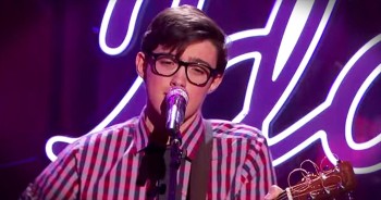 I never expected young Trevor Douglas to choose ‘Burning Love’ by Elvis as his audition song. But his energetic and fun performance completely won over the crowd. This guy is definitely an entertainer to watch out for!