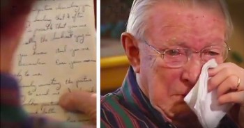 In 1944, Bill Moore wrote an emotional love letter to a woman named Bernadean. This WWII vet went on to marry Bernadean, but the letter was lost for more than 70 years. Today, Bill is getting a chance to relive history as he reads this beautiful letter.