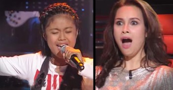 Giedie may be young, but that isn’t stopping her from completely nailing this hit! Her performance of ‘Power Of Love’ had all 3 judges turning around to see where that powerhouse voice was coming from. We haven’t seen the last of this cutie!