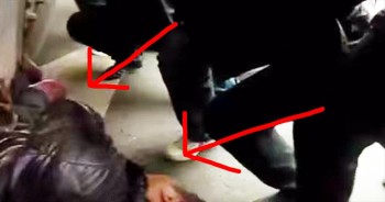 Kind Strangers Lift Bus Off Of Trapped Man