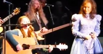 Loretta Lynn is a country legend and her granddaughter Emmy Rose is a talent all her own. Her version of ‘If I Die Young’ transported me back in time. This is incredible!