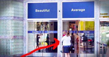The people at Dove truly believe, and we do too, that beauty is a choice. So they made a way for women to declare that they are beautiful. The sad thing is how many of the truly beautiful women chose the door that said 'average'. God made us all beautiful and we need to learn to love what he gave us...AMEN!