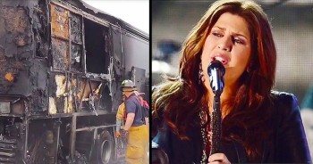 Lady Antebellum’s Hillary Scott was on her way to an awards show when her bus suddenly caught fire. Everything in the back of the bus was completely destroyed…except for Hillary’s Bible. Every single page was perfectly intact and now Hillary is finding a deeper faith than she ever thought possible. WOW!
