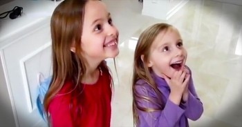 These parents knew they wanted to do something extra special to announce their pregnancy. And this adorable treasure hunt was the perfect choice. I just love the excitement on everyone’s face when they hear the big news. AWW!