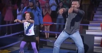 This daddy-daughter dance off is melting my whole heart. What an adorable battle between these talented pairs. You go guys!