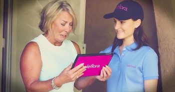 This mother was really missing her son. As a member of our military, Ryan does not get to see Mom very often. So this Mother’s Day, he teamed up with Teleflora to give his mother a present that she’s been wanting for a long long time.