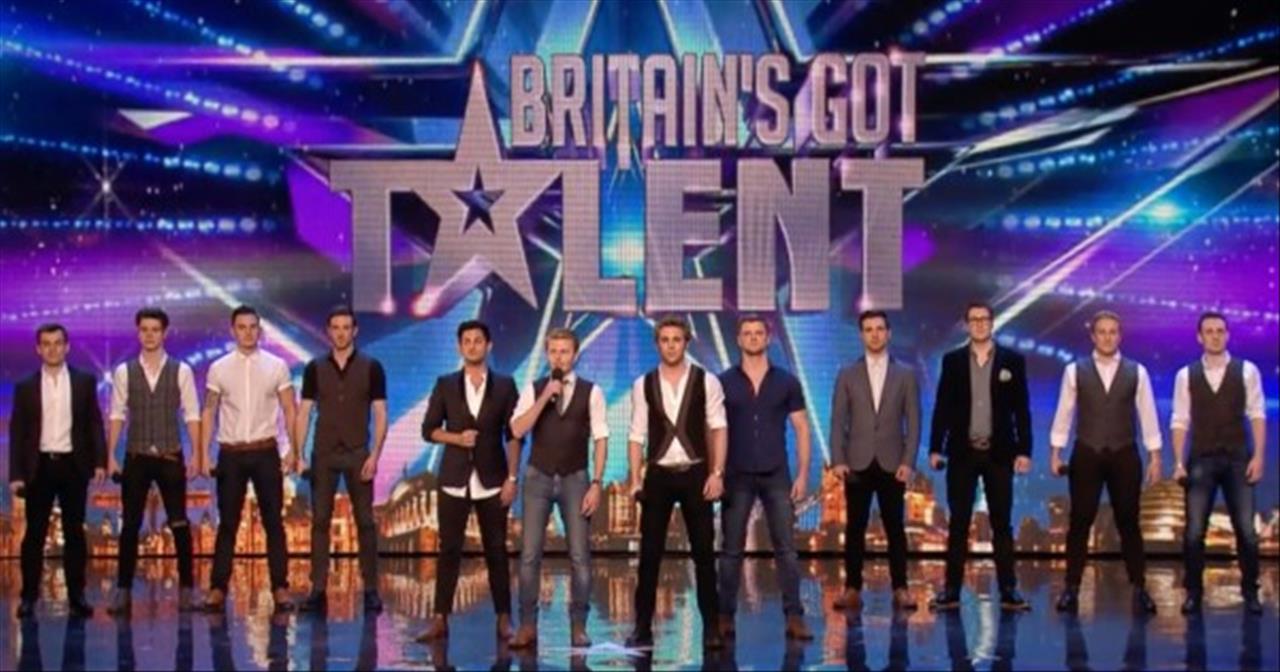 12 Tenors Sing Beautiful Rendition Of ‘You Raise Me Up' On BGT