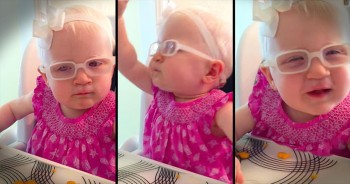 That smile on little Louise’s face shows just how much she loves when her mommy sings. And this Francesca Battistelli song is the perfect serenade. Just look at her precious reaction to ‘Holy Spirit.’ AWW!