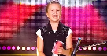 Diandra Bancu may be young but her talent is well beyond her years. This incredible audition combines concentration and voice for 1 awe-inspiring performance. I don’t think we’ve seen the last of this ‘Next Star’ contestant.