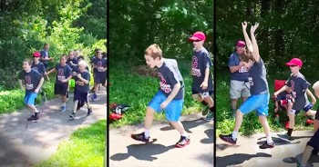 Preston never won any events at field day until his classmates did something incredible. Without telling any of the parents, these students banded together to give Preston a moment he’ll never forget. I doubt there was a dry eye in the place!