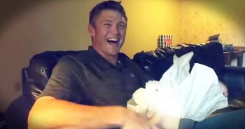 These men have just been given the happiest new of their lives. And Dove is proud to showcase each and every honest reaction. These fathers-to-be have long road ahead but judging by their reactions, these babies are in for a wonderful life. TEARS!