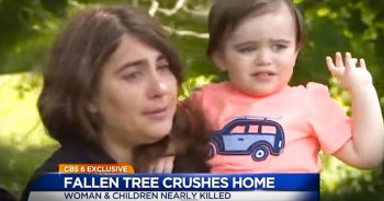 Michelle Mock only had minutes to get her family to safety as a tornado threatened her town. And when the walls started to cave in from the weight of a fallen tree, this grandma held her grandchildren and did the most powerful thing should could do…PRAY.