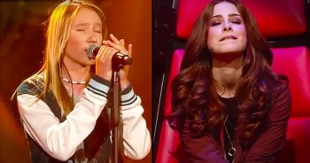 Young Girl Nearly Brings The Judges To Tears With Sting’s ‘Fields Of Gold’