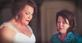 When her daughter, Brooke, was born she sat down and wrote her a letter. 20 years later, Brooke is reading this very same letter on her wedding day. Grab those tissues now!