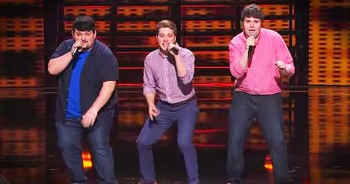 These self-proclaimed ‘nerdy’ college guys just took Radio City Music Hall by storm with their America’s Got Talent audition. The members of Triple Threat turned Ariana Grande’s ‘Problem’ into a soulful melody. WOW. So good!