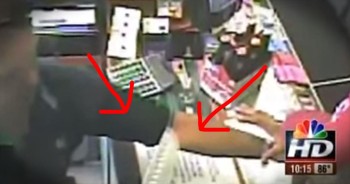 This robber found out the hard way that he picked the wrong convenience store to target. When the man tried to draw a knife on the clerk behind the register, he met a black belt Marine with more than 25 years of training. Bet this robber never saw this one coming!