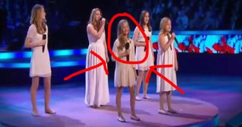 These girls were certainly blessed with talent, but it's what happens AFTER the performance that is truly worth watching. Little Megan is about to get a huge surprise…just wait - it's so sweet!