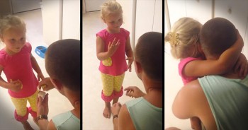 After Jasper proposed to the love of his life, he knew he had 1 more proposal to make. And when he drops down on one knee for his baby girl…I couldn’t stop the tears. What a loving father to include his daughter in this special moment.