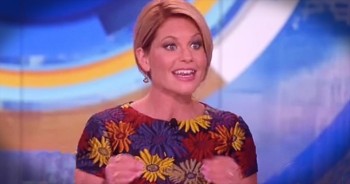 As the newest co-host on The View, Candace Cameron Bure is not afraid to stand up for her beliefs. And when the discussion turned to living like a Christian, Candace made an absolutely spot-on point. I’m so glad to see God’s word on national TV.