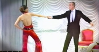 This famous dance from Fred Astaire and Barrie Chase takes me way way back. And this talented performance will leave you in awe. What an incredible routine from these amazing dancers. WOW!