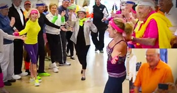 Dan loves watching flash mob videos online, so for his 80th birthday, his wife knew exactly what to do. This incredible flash mob brought so many smiles. And from the look on his face, I’m pretty sure Dan loved this surprise, too!