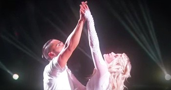 Carlos PenaVega hit rock bottom after his musical band fell apart. He turned to drugs and solitude to cope with his sadness. But 1 visit to church changed absolutely everything. Now he’s celebrating this life-altering event by dancing to ‘Amazing Grace’ on Dancing With The Stars. WOW!