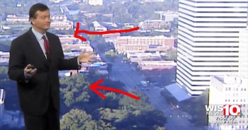 South Carolina weatherman Tim Miller had to wipe away the tears when he finally saw the sun. After days of devastating flooding, this community will be dealing with the aftermath for weeks to come.  This shining ray of hope is just what these people needed to see. AMEN!