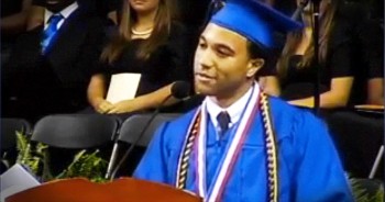 D’Marco Jackson only had 2 minutes to address his graduating class. And the thoughts that followed will stick with you long after the speech is over. What a remarkable young man with an eye-opening message. 
