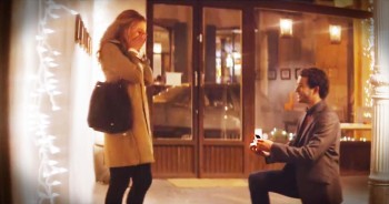 They fell in love in high school and now years later he's ready to ask her to marry him. He saved every gum wrapper from every piece of gum she ever gave him. And how he uses them to propose...WOW. This may be an ad but I was still cheering by the end! 