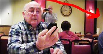 This dad was having dinner with his family right before having a dangerous surgery to save his life. His son was missing from the dinner because he was thousands of miles away, or so he thought. When you see this son surprise his father you'll be reaching for the tissues. This surprise had me in tears!